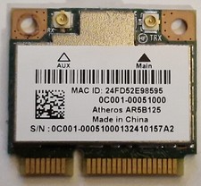 Atheros AR5B125 AW-NE186H Mini PCI-E WLAN WiFi 802.11n ASUS R556L R556LA R557L