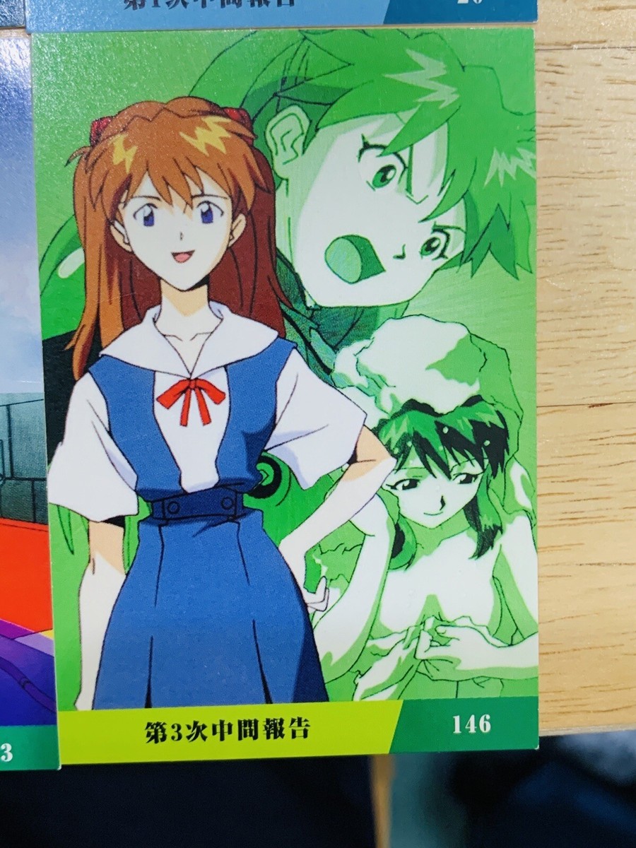 Soryu Asuka Langley Neon Genesis EVANGELION 4 Sheet CARD From
