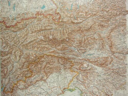 1907 en Date Du Carte ~ Eatern Suisse Triest Alps Salzbourg Steiermark - Afbeelding 1 van 6