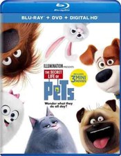 The Secret Life of Pets - Blu-ray/Digital & Artwork Only, No DVD