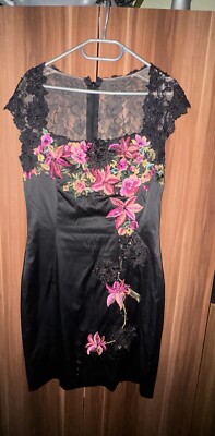 Julian Joyce Cocktail Kleid Gr 12 M 40