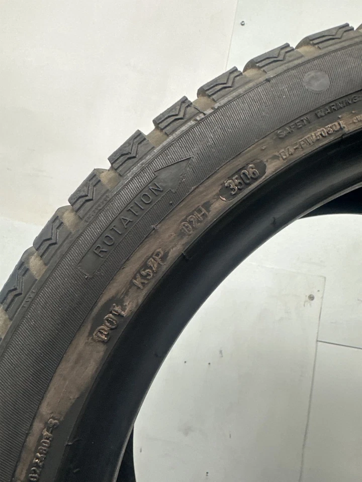 1 Used  Dunlop SP Winter Sport M3 P245/45R19 2454519 245/45/19 102 V - 9/32 - Image 2 of 4