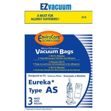 Generic Eureka Type AS Vacuum Cleaner Bags for model AS1050 # E-68155-6 - 3 Pack