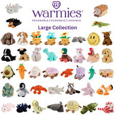 Warmies Large Microwavable Plush Soft Toy Hot/Cold Lavender Scent 100+ Designs