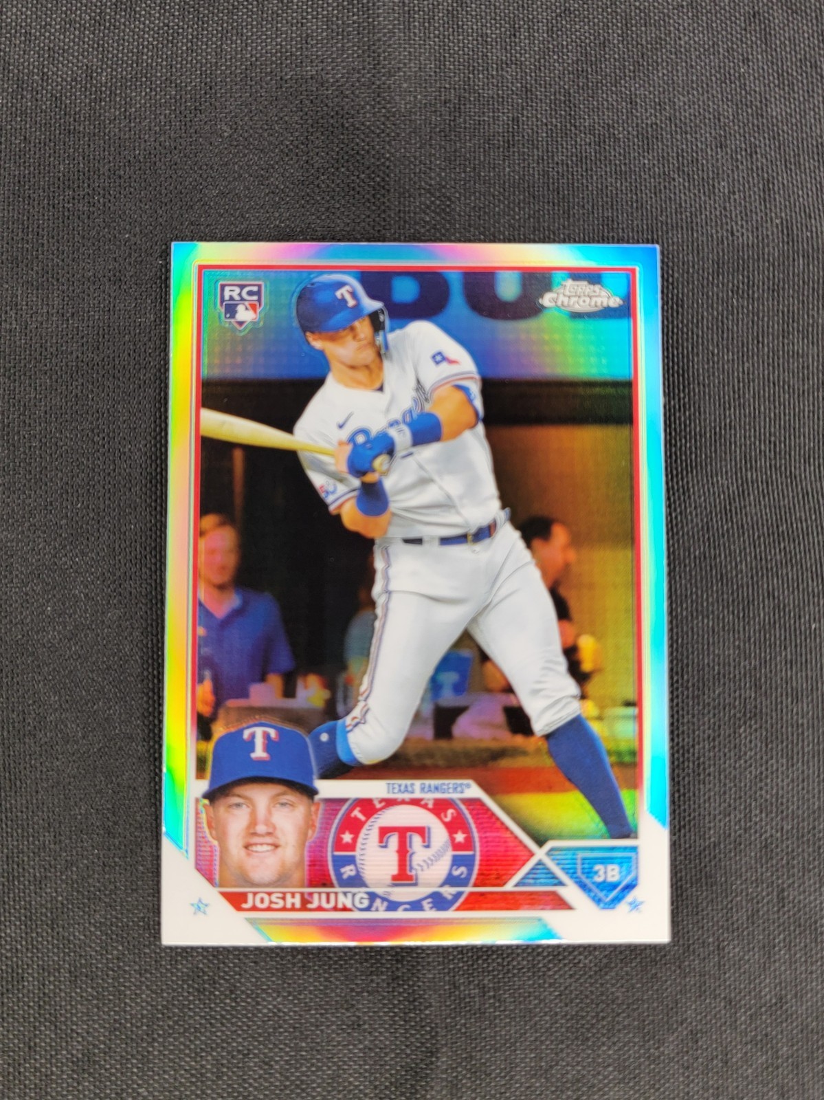 2023 Topps Chrome🔥JOSH JUNG🔥 RC Refractor #93 Texas Rangers💎SHARP💎