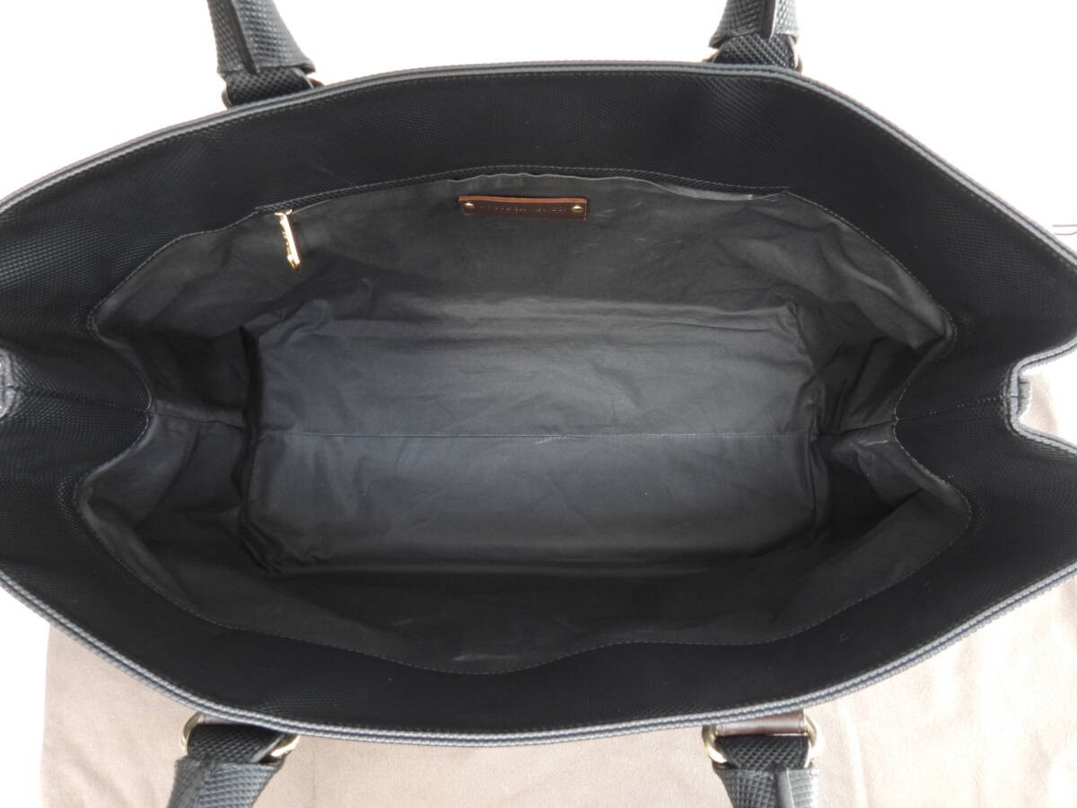 Bottega Veneta Marco Polo Tote Bag Black Business Men's Handbag thumbnail 10