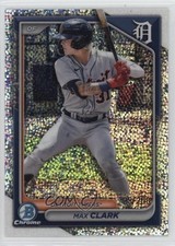 2024 Bowman Draft Chrome Sparkle Refractor /200 Max Clark #BDC-104 00rs