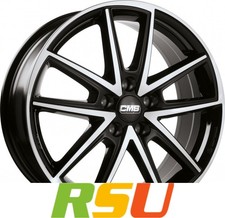 CMS C30 diamond black 7.5x18" ET50 LK5 108 ML 63.4 Alufelgen 18 Zoll