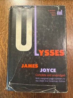 Ulysses by James Joyce 1961 HC/DJ  DUBLINERS PORTRAIT OF THE ARTIST FINNEGAN'S
