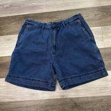 Vtg Classics Brand Denim Shorts Women s Sz Medium 100 Cotton Y2K Retro EUC