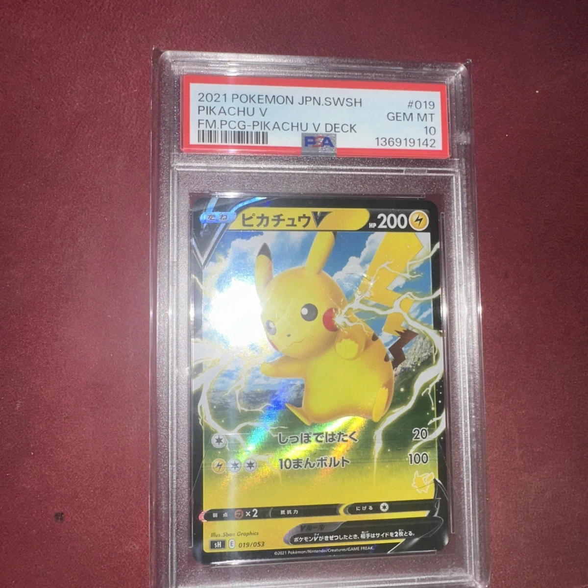 Las mejores ofertas en Pikachu V 019/053 Sh: Sword & Shield Family