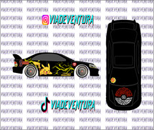 Pikachu 164 Civic Em1 White Toner Universal Waterslide Decal For Hot