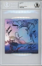 BAND SIGNED Styx AUTOGRAPHED Circling From Above CD Booklet Book BAS Beckett COA