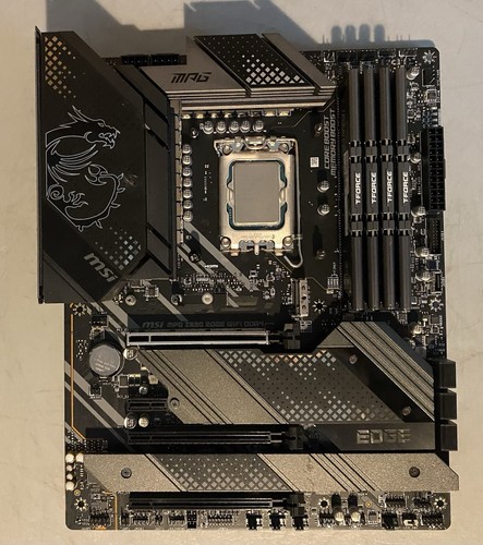 MSI MPG Z690 EDGE WIFI DDR4 LGA 1700 ATX Motherboard - w/ i7-12700F CPU & 32Gb