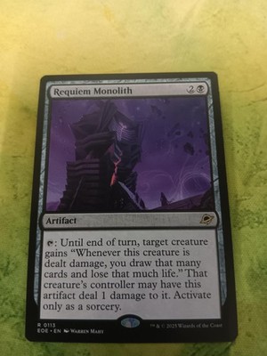 Requiem Monolith 113 Rare Promo Pack: Edge of Eternities Magic: The Gathering NM