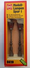 Busch #8620 2 Modell-Lampen (LGB / Spur G) in OVP, 2x ohne Verpackung (orange)