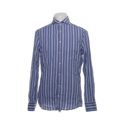 Stenströms, Hemd, Größe: 40, Slimline, Blau/Weiß, Streifen, Herren #MTD