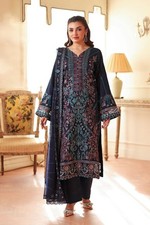 Pakistani Rawsilk Embroidered 3PC Suit  Eid Party Wear XXL. Chest 50 Available