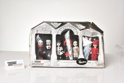 Living Dead Dolls Minis Mausoleum Box Set Spencer s Exclusive 2003 *damaged Box