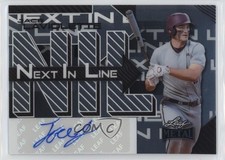2025 Leaf Metal Next in Line Silver Lite Brite 43/49 Jace LaViolette Auto 1q2