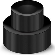 100 Black Plastic Plates Set 50 Pcs 10.25 Inch Disposable Dinner 50 Pcs 7.5