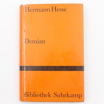 Herman Hesse Demian HB DJ 1968 German Edition Bibliothek Suhrkamp Very Good Cond