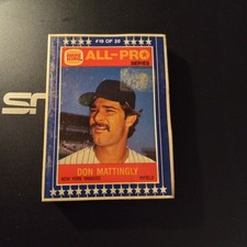 1986 Buger King All Pro Series Don Mattingly  Factory Sealed Cards
