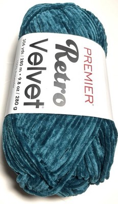 PREMIER YARNS RETRO VELVET 1Pk. TEAL . I Combine Ship. See Details.