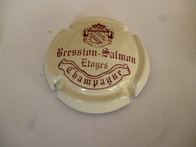 Champagnerkapsel, BRESSION LACHS, creme und bordeaux, Nr. 5, zum greifen