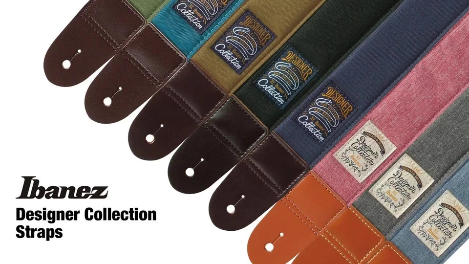 Ремешок для бас-гитары Ibanez Ibanez с простым дизайном джинсовый черный DCS50 656 - Изображение 4 из 4