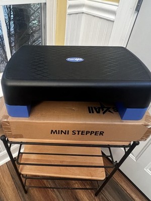 Yes4All Aerobic Exercise Step Platform with Adjustable Risers for Home Gym Fi...
