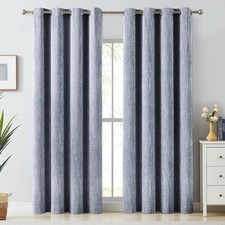 Melodieux Elegant Cotton Room 52"W x 84"L Pack of 1 , Navy Blue