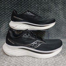 Saucony Ride 18 Women's Road Running Athletic Sneakers Black White Size 9.5