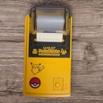 [Extremely good condition/operation confirmed] Pocket printer Pikachu Yellow