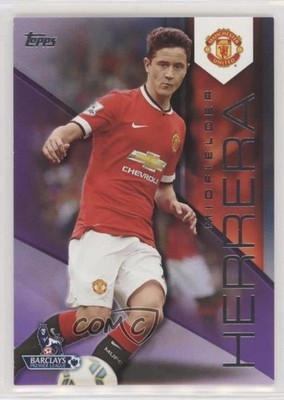2014 Topps Premier Gold Purple 35/50 Ander Herrera #85 2b6