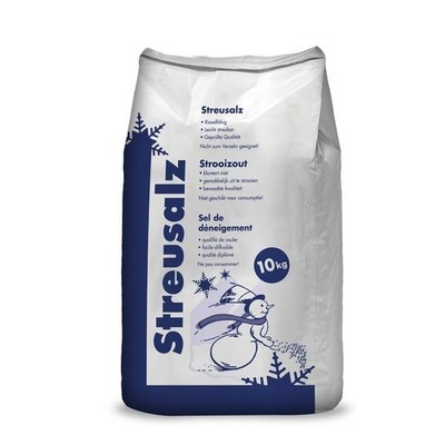 Streusalz 10 kg Auftausalz Streugut Schnee Streumittel Glatteis Winterdienst