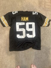 Signed Jack Ham Custom Jersey With Beckett COA