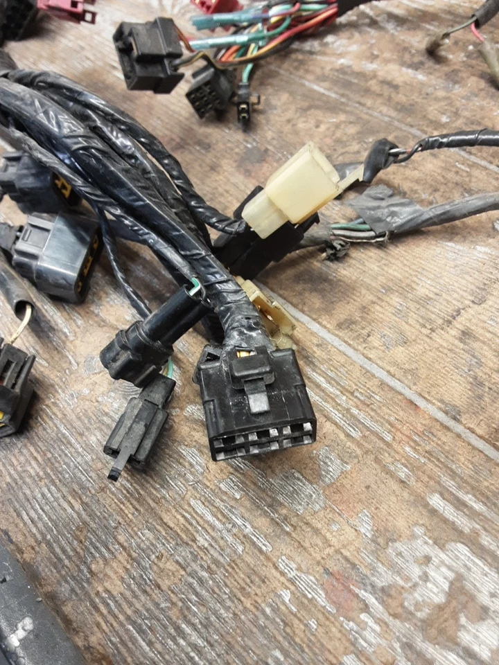 1999 99 Kawasaki Vulcan 1500 VN1500 Main Electrical Wire Wiring Harness BR-699 - Image 2 of 4