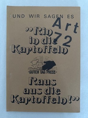 Und wir sagen es Rin in die Kartoffeln Raus aus die Kartoffeln! Althaus, Marku