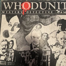 WHODUNIT Mystery Detective 2-6 Players Ages 8+ 1985 Selchow & Righter