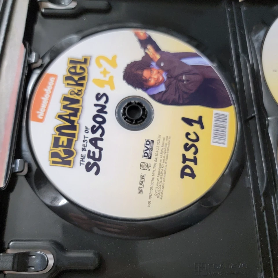 Kenan & Kel DVD The Best of Seasons 1 & 2 3-Disc Set Nickelodeon - Image 4 of 4