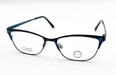 NEW AURA EYEWEAR ARES TEAL AUTHENTIC EYEGLASSES 51-17