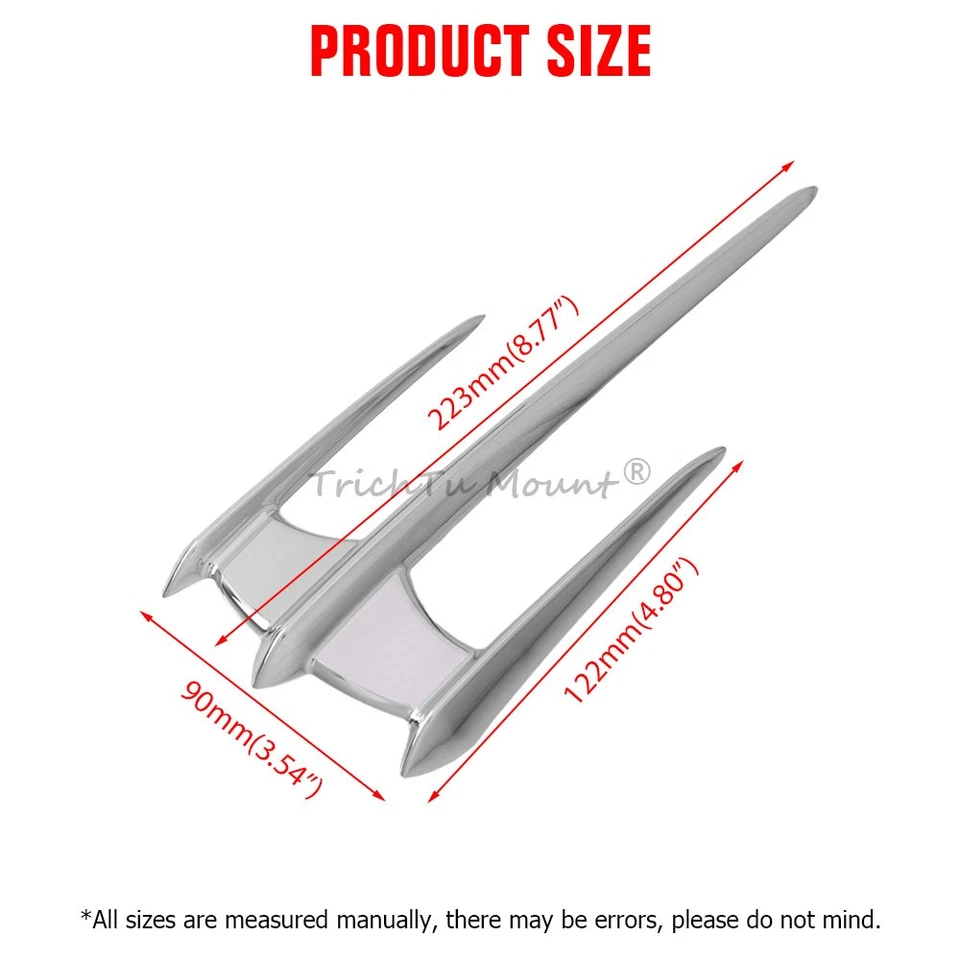 Guardabarros delantero cromado para motocicleta Honda Goldwing GL1800 2001-2014 Foto 4 de 4