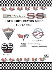 Impala Ss Interchangeable Parts 1961-1969 Chevrolet Chevy Book