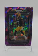 2022 Panini Prizm - Rookies Quay Walker #373 Purple Ice Prizm /225 (RC)
