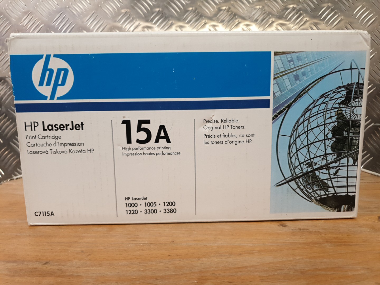 Genuine HP C7115A 15A Black Toner Laserjet 1000 1200 2200 3300 A-