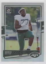 2020 Panini Donruss Optic Rookies Holo Prizm Mekhi Becton #120 0an6