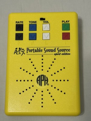 American Printing House Portable Sound Source School For Blind APH