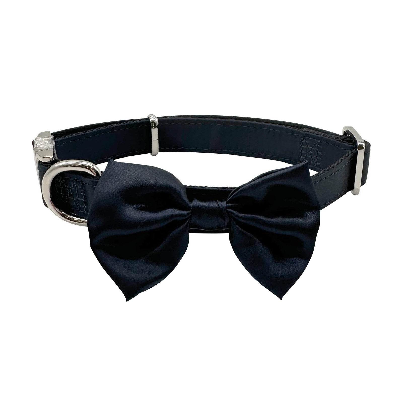 Collier pour chien mâle de mariage avec noeud papillon smoking costume de fête pour petit chien blanc