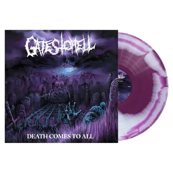 Death Comes To All (Purple/White Swirl Vinyl) | Gates To Hell | 2025-image
